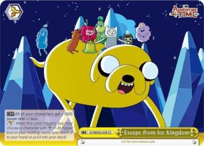 Escape from Ice Kingdom AT/WX02-039 CC Adventure Time Card
