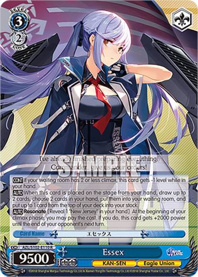 Essex AZL/S102-E110 R Azur Lane Card