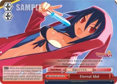 Eternal Idol DG/EN-S03-TE19 TD Disgaea Card