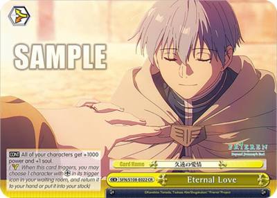 Eternal Love SFN/S108-E022 CR Frieren: Beyond Journey’s End Card