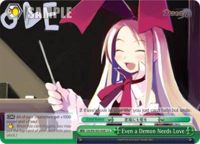 Even a Demon Needs Love DG/EN-S03-E087 CC Disgaea Card