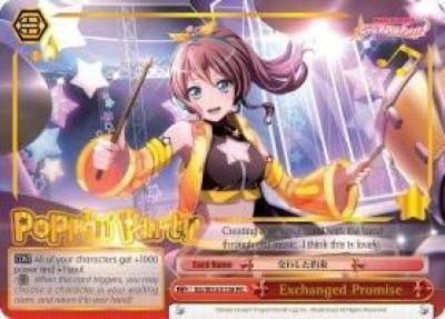 Exchanged Promise BD/W54-E108 PR BanG Dream! Girls Band Party! Card
