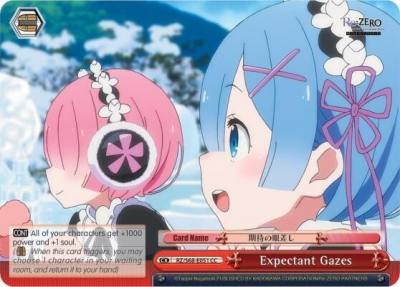 Expectant Gazes RZ/S68-E051 CC Re:ZERO Memory Snow Card