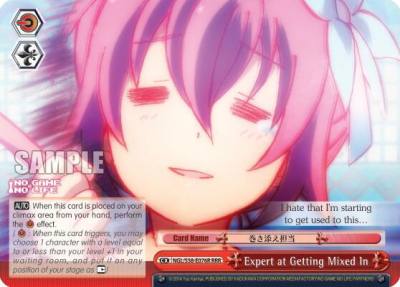 Expert at Getting Mixed In RRR NGL/S58-E076R RRR No Game No Life Card