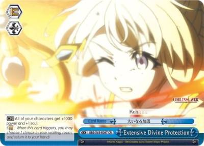 Extensive Divine Protection GBS/S63-E097 CR Goblin Slayer Card
