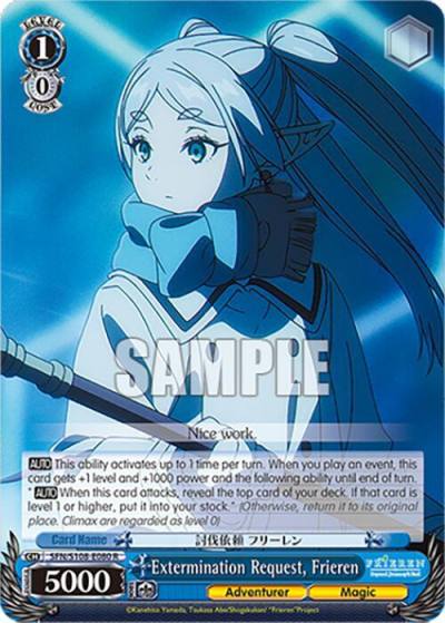 Extermination Request Frieren SFN/S108-E080 R Frieren: Beyond Journey’s End Card
