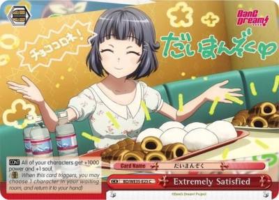 Extremely Satisfied BD/WE35-E23 C Poppin’Party x Roselia Card