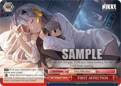 FIRST AFFECTION NIK/S117-E081 CR GODDESS OF VICTORY: NIKKE Card