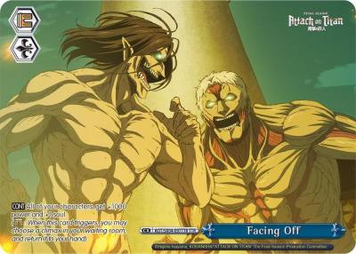 Facing Off TTR AOT/SX04-097TTR TTR Attack On Titan: Final Season Card