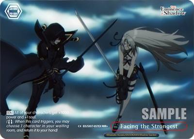 Facing the Strongest RRR EIS/SX07-057EX The Eminence in Shadow Card