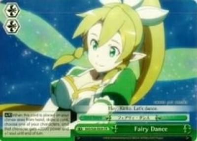 Fairy Dance SAO/S26-E039 CR Sword Art Online Vol.2 Card