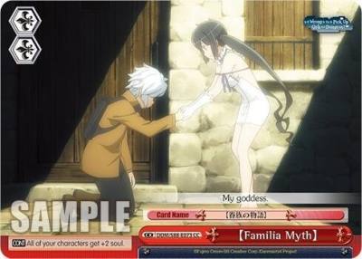 Familia Myth DDM/S88-E073 CC Is it Wrong to Try to Pick Up Girls in a Dungeon? Card