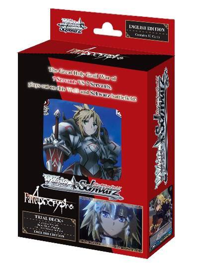 Fate Apocrypha Trial Deckplus Fate/Apocrypha Card