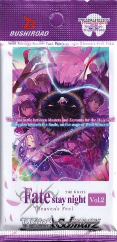 Fate stay night Heavens Feel Vol2 Booster Pack  Fate/stay night [Heaven’s Feel] Vol.2 Card