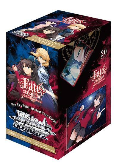 Fate stay night Unlimited Blade Works Booster Box  Fate/stay night [Unlimited Blade Works] Card