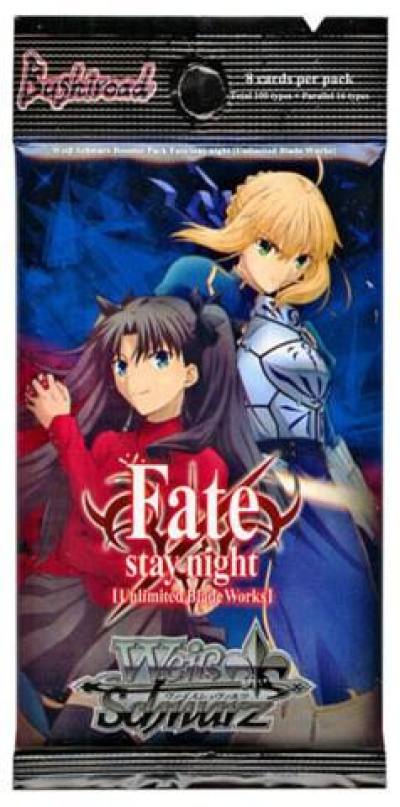 Fate stay night Unlimited Blade Works Booster Pack  Fate/stay night [Unlimited Blade Works] Card