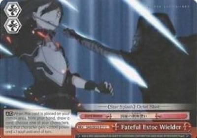 Fateful Estoc Wielder SAO/SE23-E17 C Sword Art Online II Card