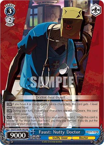 Faust Nutty Doctor GGST/SX06-082 RR Guilty Gear -Strive- Card
