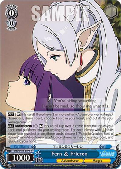 Fern and Frieren SFN/S108-E075 R Frieren: Beyond Journey’s End Card