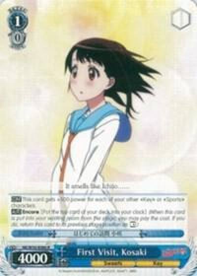 First Visit Kosaki NK/W30-E080 R NISEKOI -False Love- Card
