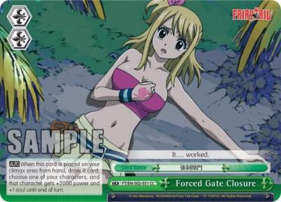 Forced Gate Closure FT/EN-S02-051 CC Fairy Tail ver.E Card