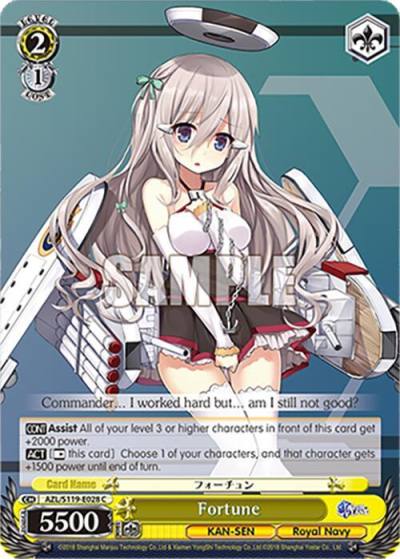 Fortune AZL/S119-E028 C Azur Lane Vol. 2 Card