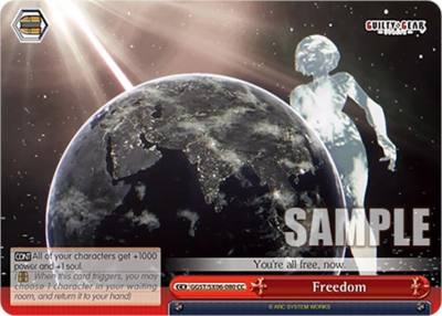Freedom GGST/SX06-080 CC Guilty Gear -Strive- Card