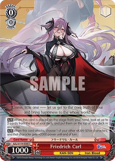 Friedrich Carl AZL/S119-E086 C Azur Lane Vol. 2 Card