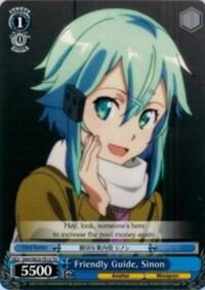 Friendly Guide Sinon SAO/SE23-TE12 TD Sword Art Online II Card