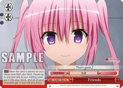 Friends TL/W37-TE22 TD To Loveru Darkness 2nd Card