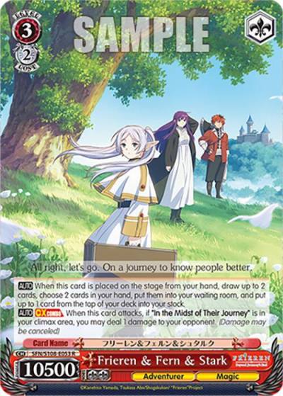 Frieren and Fern and Stark SFN/S108-E053 R Frieren: Beyond Journey’s End Card