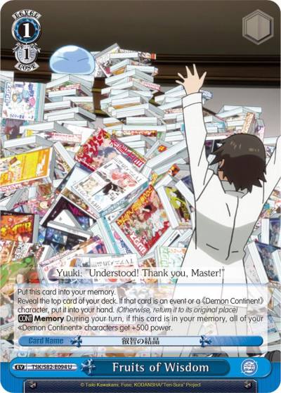 Fruits of Wisdom TSK/S82-E094 U That Time I Got Reincarnated as a Slime Vol.2 Card