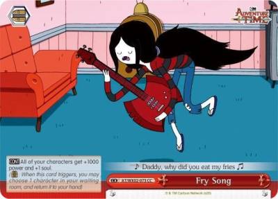 Fry Song AT/WX02-073 CC Adventure Time Card