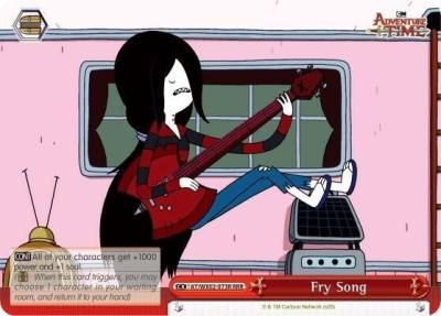 Fry Song RRR AT/WX02-073R RRR Adventure Time Card