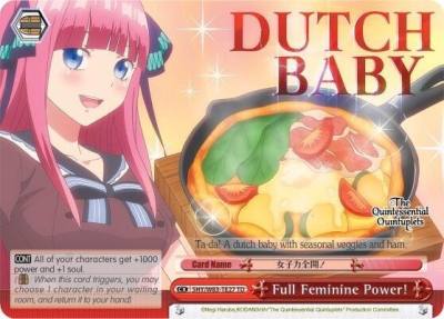 Full Feminine Power 5HY/W83-TE27 TD The Quintessential Quintuplets Card