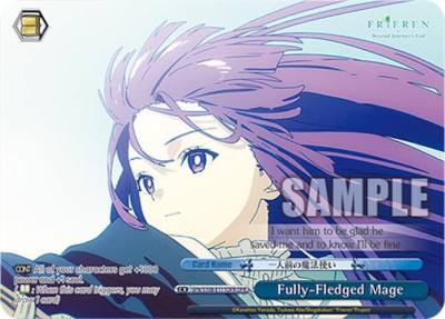 Fully Fledged Mage OFR SFN/S108-E111OFR OFR Frieren: Beyond Journey’s End Card