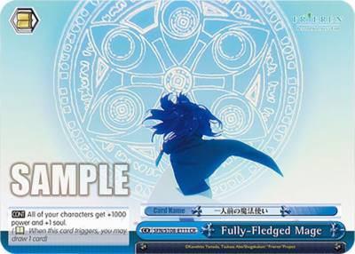 Fully Fledged Mage SFN/S108-E111 CR Frieren: Beyond Journey’s End Card