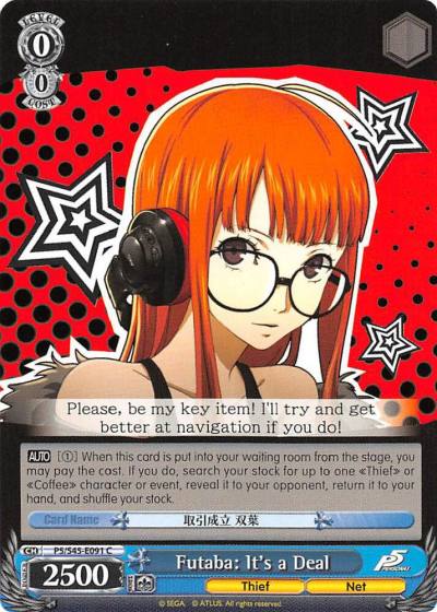 Futaba Its a Deal P5/S45-E091 C Persona 5 Card