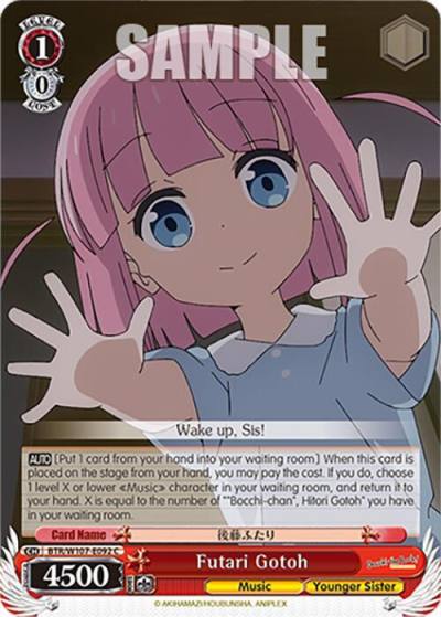 Futari Gotoh BTR/W107-E092 C BOCCHI THE ROCK! Card