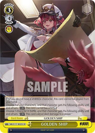 GOLDEN SHIP SR NIK/S117-E025S SR GODDESS OF VICTORY: NIKKE Card
