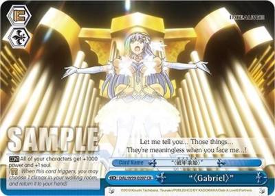 Gabriel DAL/W99-E097 CR Date A Live Vol.2 Card
