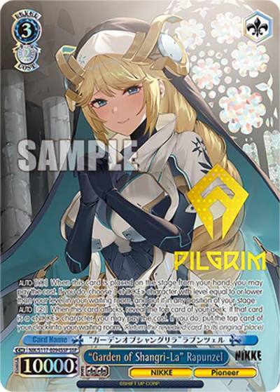 Garden of Shangri La Rapunzel SSP NIK/S117-E094SSP SSP GODDESS OF VICTORY: NIKKE Card