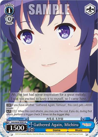Gathered Again Michiru SHS/W98-E091 U Saekano the Movie: Finale Card
