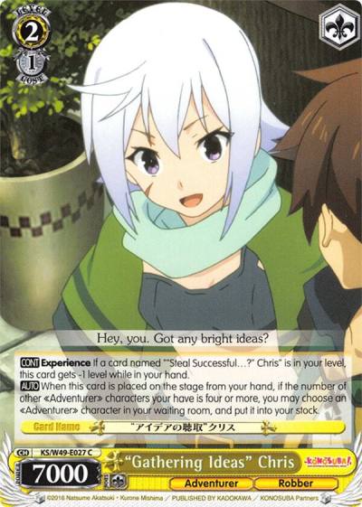 Gathering Ideas Chris KS/W49-E027 C KonoSuba Card