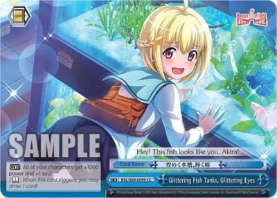 Glittering Fish Tanks Glittering Eyes RSL/S69-E099 CC Revue Starlight -Re LIVE- Card