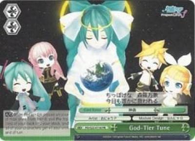 God Tier Tune PD/S22-E118 PR Hatsune Miku -Project DIVA- f Card
