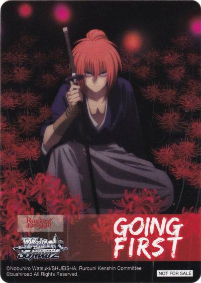 Going First Hitokiri Battosai Kenshin Himura Rurouni Kenshin Card