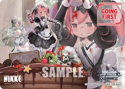 Going First MAID IN VALENTINE GODDESS OF VICTORY: NIKKE Card