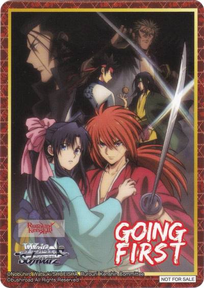 Going First Onslaught of Strong Enemies Rurouni Kenshin Card