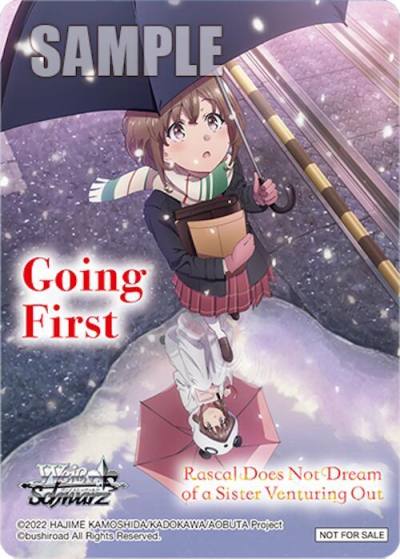 Going First Rascal Does Not Dream of a Sister Venturing Out Rascal Does Not Dream Series Card